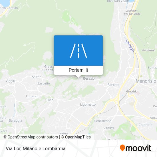 Mappa Via Lör