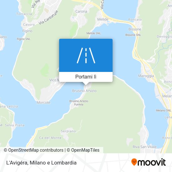 Mappa L'Avigéra