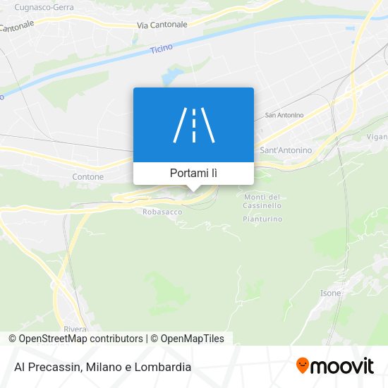 Mappa Al Precassin