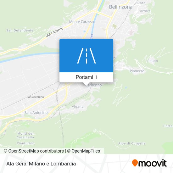 Mappa Ala Gèra