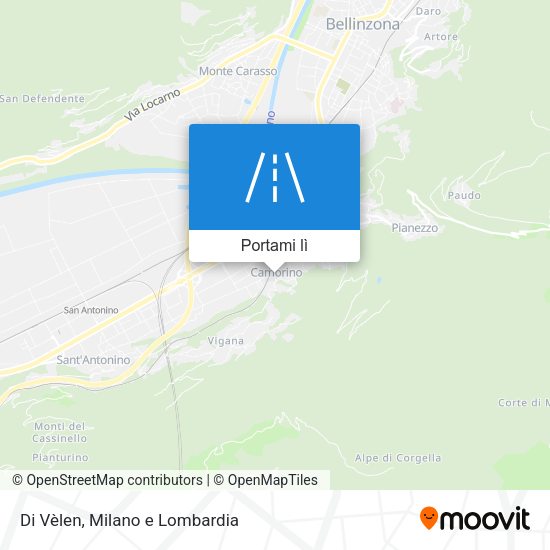 Mappa Di Vèlen
