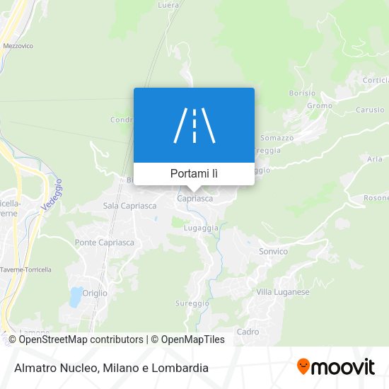 Mappa Almatro Nucleo