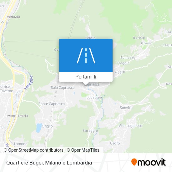 Mappa Quartiere Bugei
