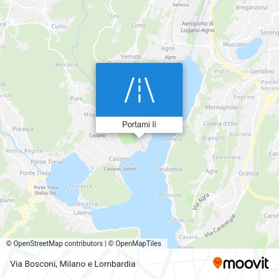 Mappa Via Bosconi