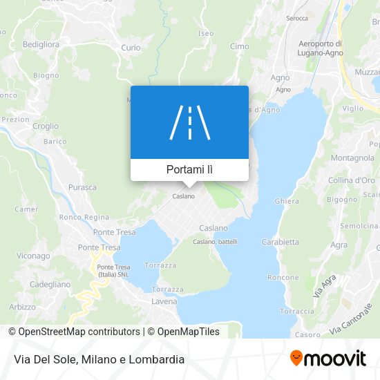 Mappa Via Del Sole