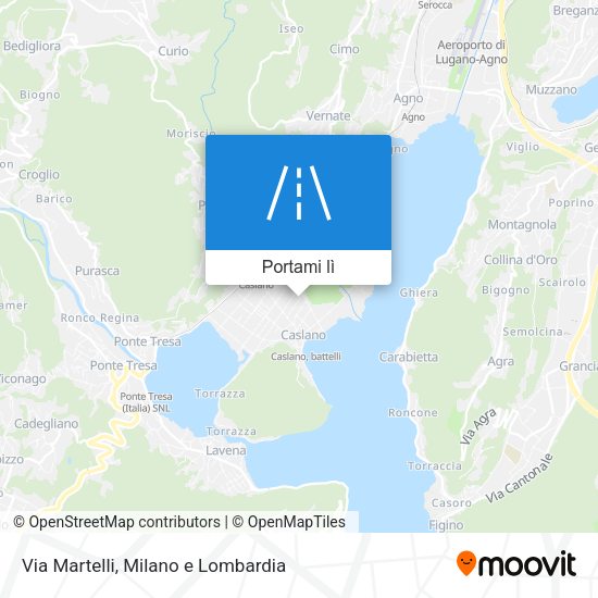 Mappa Via Martelli