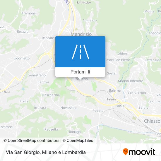 Mappa Via San Giorgio