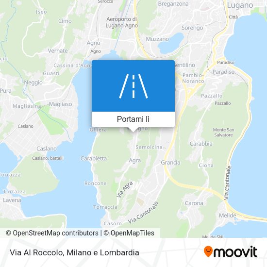 Mappa Via Al Roccolo