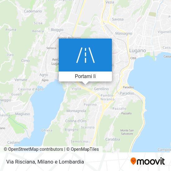 Mappa Via Risciana
