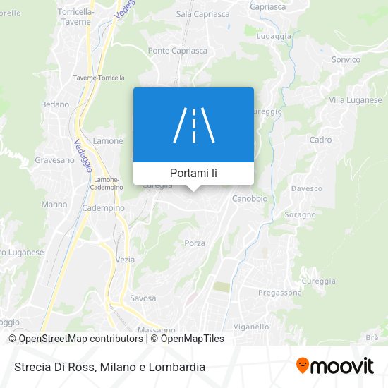 Mappa Strecia Di Ross