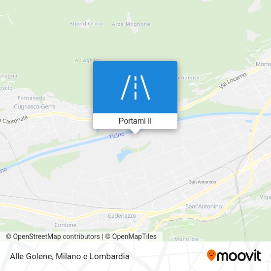 Mappa Alle Golene