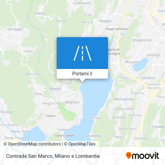 Mappa Contrada San Marco