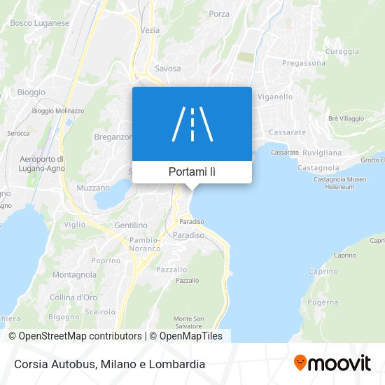 Mappa Corsia Autobus