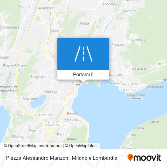 Mappa Piazza Alessandro Manzoni