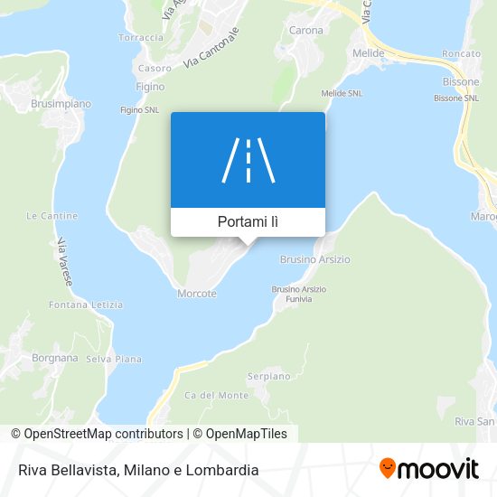 Mappa Riva Bellavista