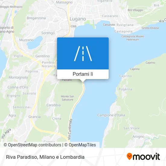 Mappa Riva Paradiso