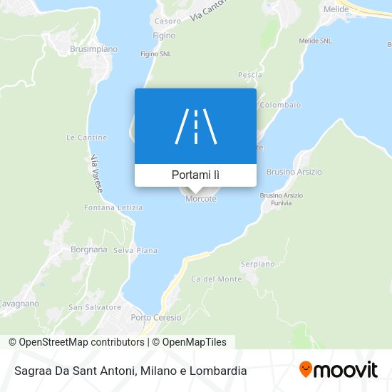 Mappa Sagraa Da Sant Antoni