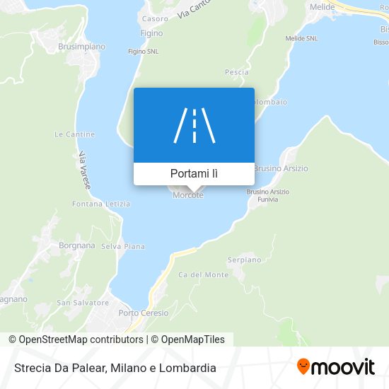 Mappa Strecia Da Palear