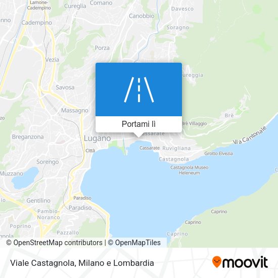 Mappa Viale Castagnola