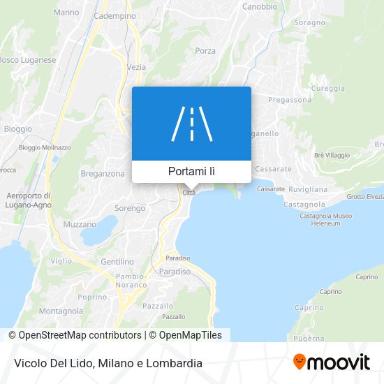 Mappa Vicolo Del Lido