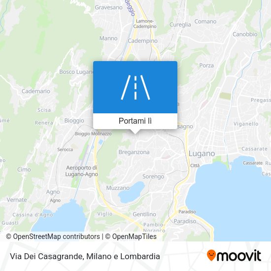Mappa Via Dei Casagrande
