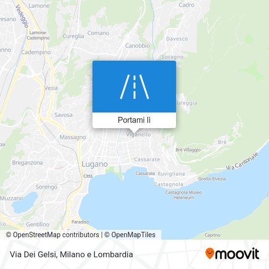 Mappa Via Dei Gelsi