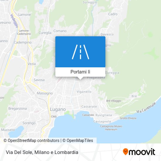 Mappa Via Del Sole