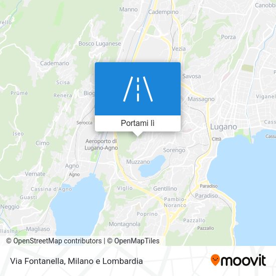Mappa Via Fontanella