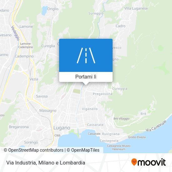 Mappa Via Industria