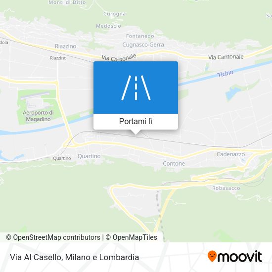 Mappa Via Al Casello