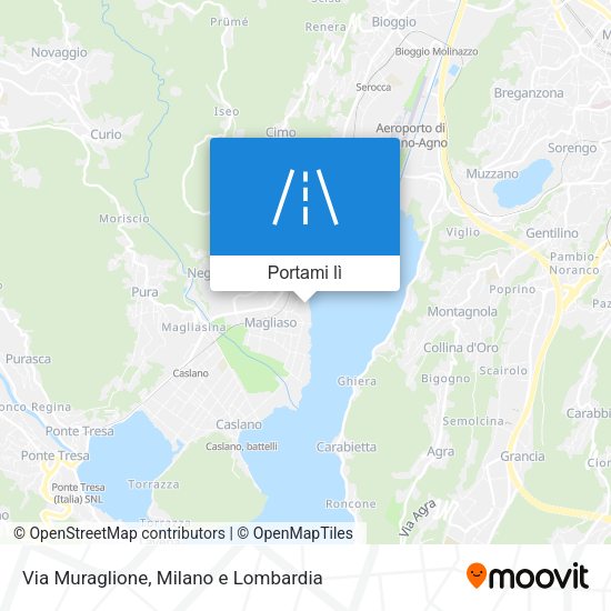 Mappa Via Muraglione