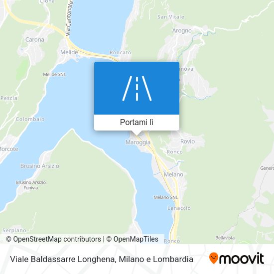 Mappa Viale Baldassarre Longhena