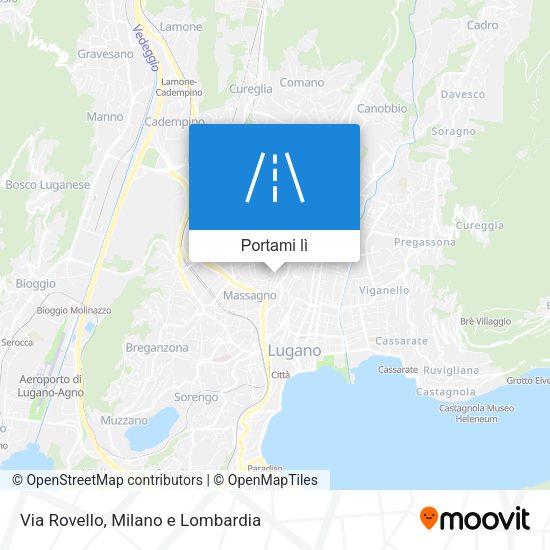 Mappa Via Rovello