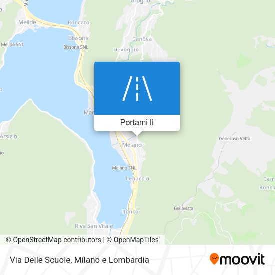 Mappa Via Delle Scuole