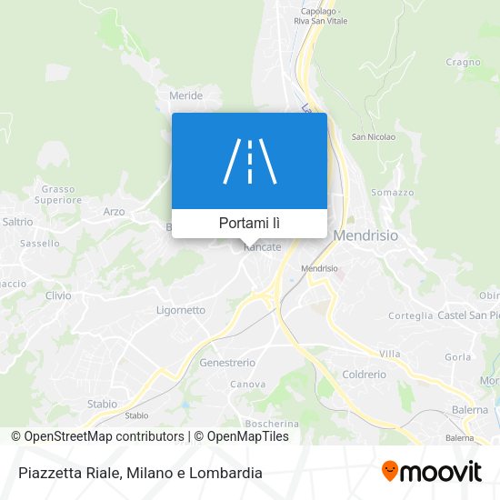 Mappa Piazzetta Riale