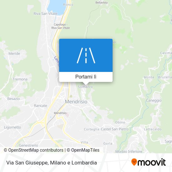 Mappa Via San Giuseppe