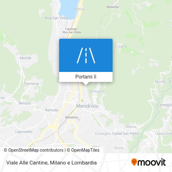 Mappa Viale Alle Cantine
