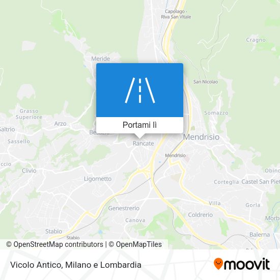 Mappa Vicolo Antico