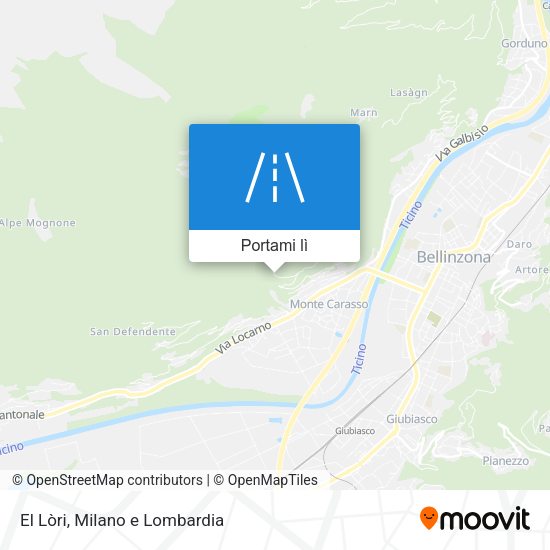Mappa El Lòri