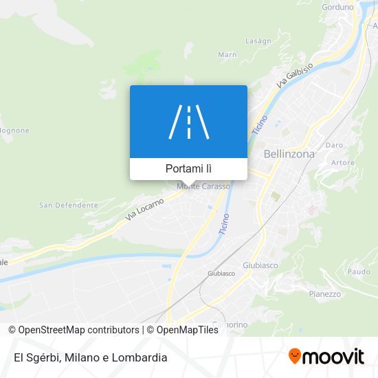 Mappa El Sgérbi