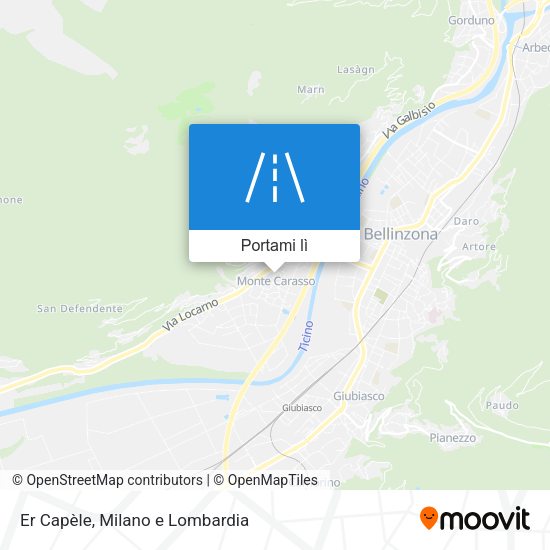 Mappa Er Capèle