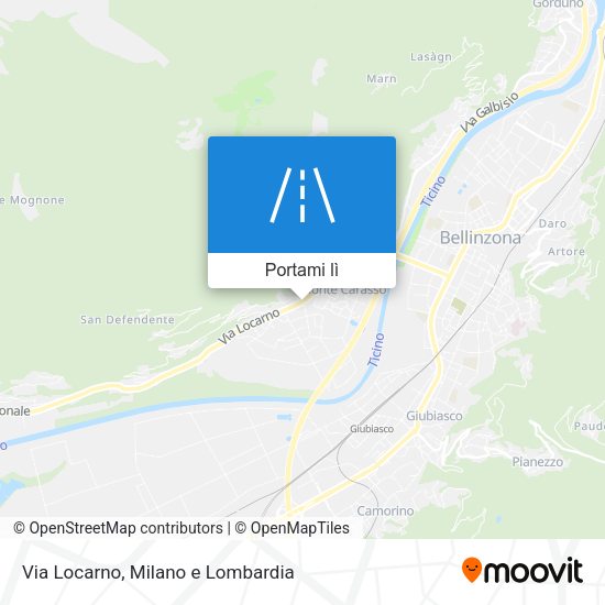 Mappa Via Locarno