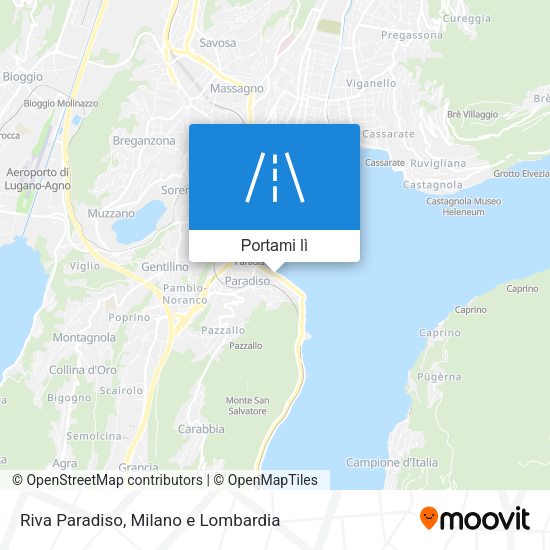 Mappa Riva Paradiso