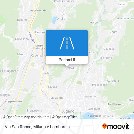 Mappa Via San Rocco