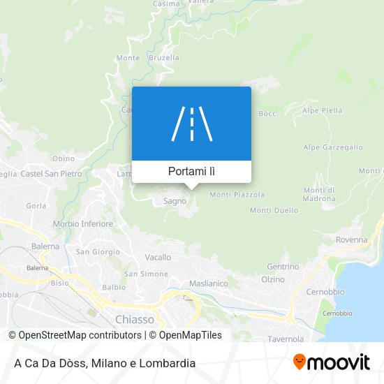 Mappa A Ca Da Dòss