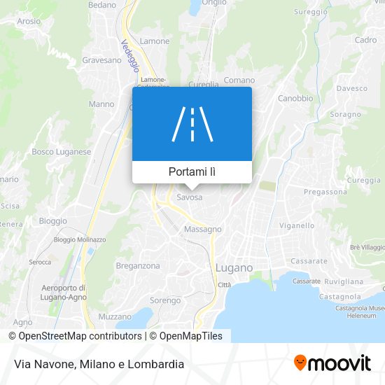 Mappa Via Navone