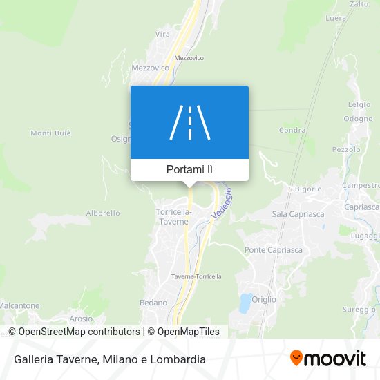Mappa Galleria Taverne