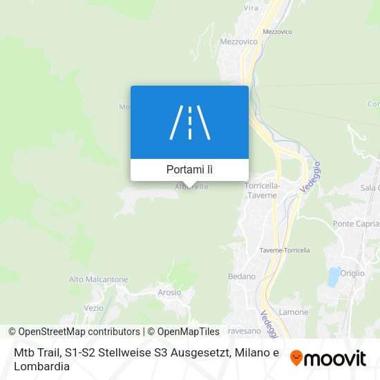 Mappa Mtb Trail, S1-S2 Stellweise S3 Ausgesetzt