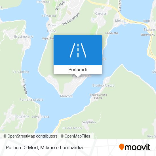 Mappa Pòrtich Di Mòrt