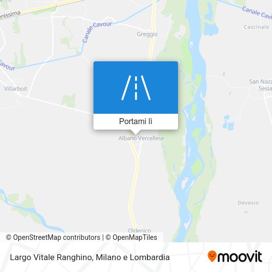 Mappa Largo Vitale Ranghino